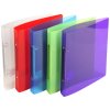 Carpeta de anillas 170x220 2R15mm CRYSTAL COLOURS colores surtidos