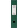 Lomo de PVC rígido de 2 mm 70 mm con portaetiquetas encolado y orificio de agarre Verde