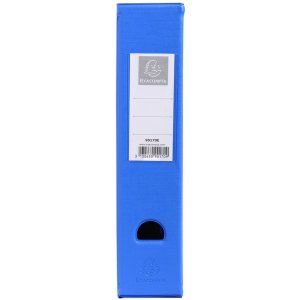 Exacompta carpeta lomo PVC pastel 70mm portaetiquetas y agujero de agarre