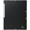 Carpeta esquinera Exacompta Manila cartón 355g Nature Future DIN A4 negro