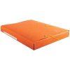 Carpeta con banda elástica y 3 solapas de cartulina monobloque Scotten Manila 425 g Nature Future, para DIN A4 Naranja