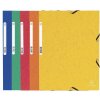 Carpeta con banda elástica y 3 solapas DIN A4 colores surtidos