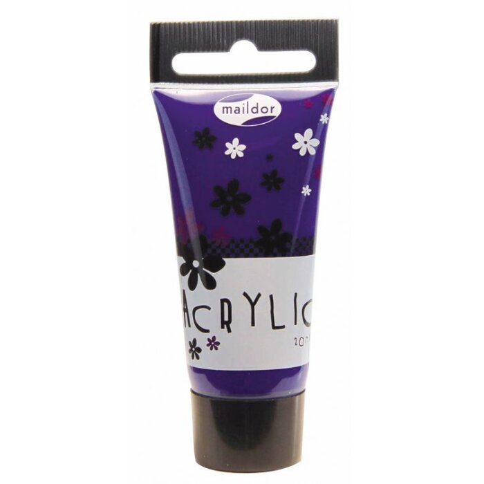 Pintura acrílica azul caribe 20 ml