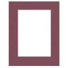 HNFD Passe-partout confeccionado 20 x 28 cm en mora 13 x 18 cm