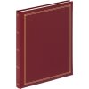 Walther Álbum autoadhesivo Monza burdeos 26x30 cm 30 páginas autoadhesivas
