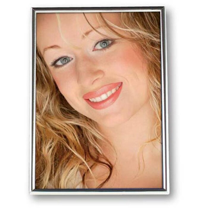 Marco de fotos 7x10 cm plata ETTA