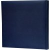 Álbum de fotos de lino Velina 31x31 cm azul
