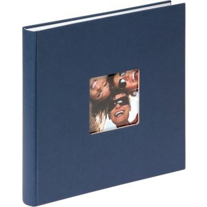 Álbum de fotos Walther Fun Design 26x25 cm azul 40...