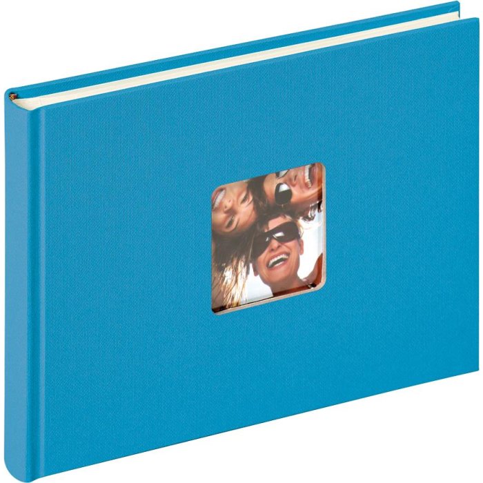Walther Klein Álbum de fotos Fun ocean blue 22x16 cm 40 páginas blancas