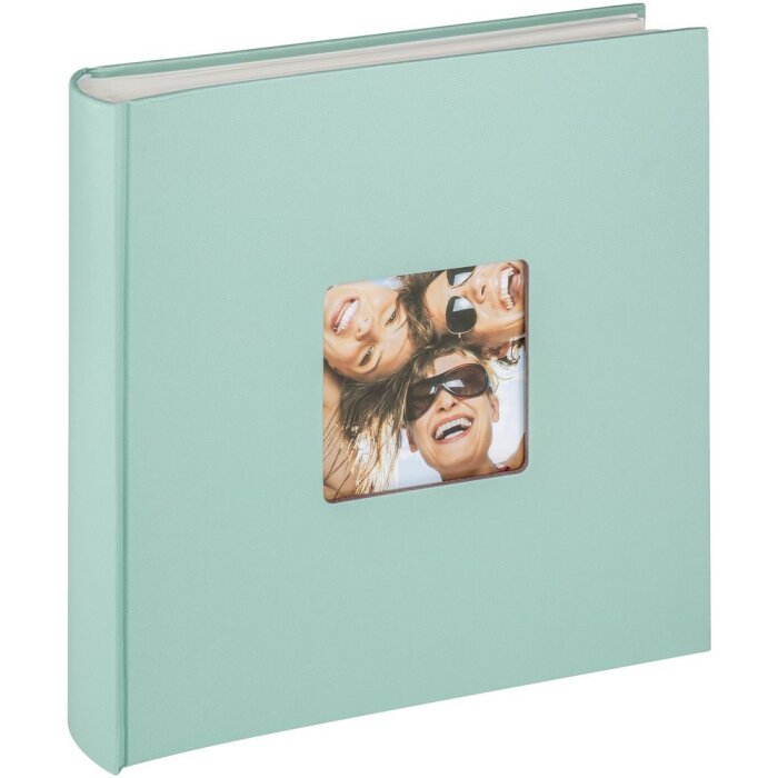 Walther Maxi Álbum de Fotos FUN verde menta 30x30 cm 100 páginas blancas