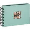 Álbum espiral Walther Fun verde menta 23x17 cm 40 páginas negras
