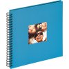 Walther Álbum espiral Fun azul océano 30x30 cm 50 páginas negras