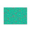 FRUTAS papel de regalo verde 1 hoja 50x70 cm