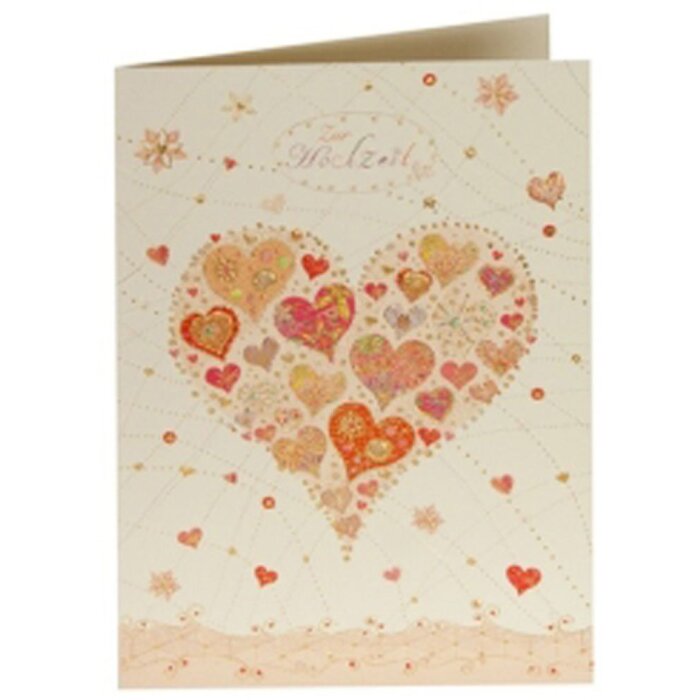 Goldbuch Tarjeta de felicitación BIG HEART 12x17,5 cm