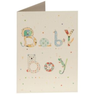Tarjeta de felicitación BABY BOY