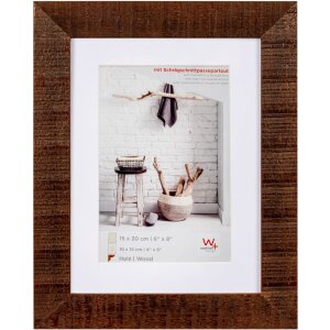 Walther marco de madera Inicio 15x20 cm nuez...