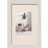 Marco de madera Walther Home 20x30 cm blanco polar con passepartout 13x18 cm