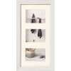 Marco de madera Walther Home blanco 3 fotos 13x18 cm