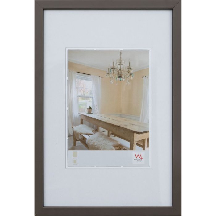 Marco de madera Walther Pimientos 30x40 cm Gris