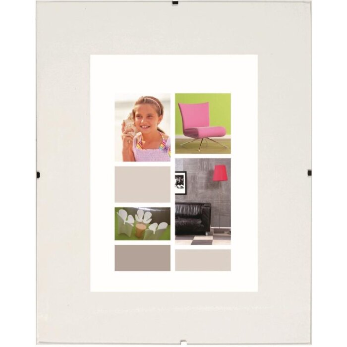 Marco de clip Ceanothe 24x30 cm cristal normal