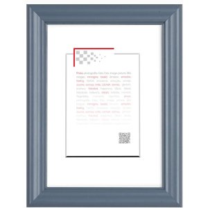 Marco de madera Circee 18x24 cm gris