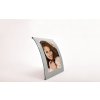 Portarretrato de metal BASIXX plata para 9x13 cm