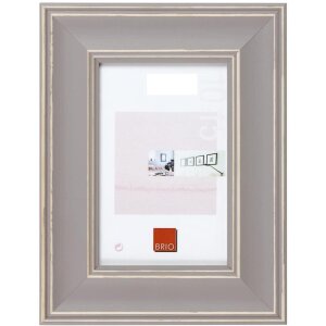 Marco de madera Constance gris 30x40 cm