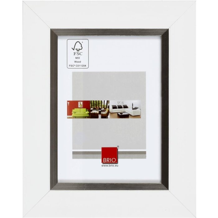 Marco de madera Orion 20x30 cm blanco