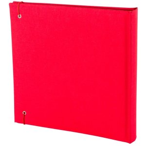 Panodia Álbum de fotos Linea rojo 30x30 cm 60 páginas blancas