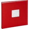 Panodia Álbum de fotos Linea rojo 30x30 cm 60 páginas blancas