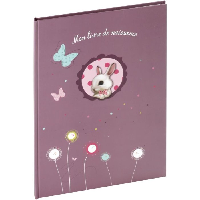 Agenda Foxy Baby texto morado formato francés A4