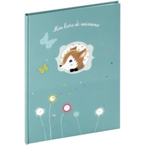 Agenda Foxy Baby azul texto francés formato A4