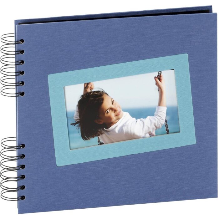 Álbum pequeño Tais azul 22x22 cm