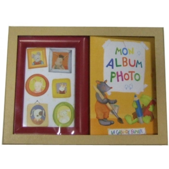 Set de regalo Mini álbum + marco de la familia La Grande