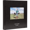 Álbum de fotos KOLARA negro con tu foto + texto 30x30 cm 100 páginas negras