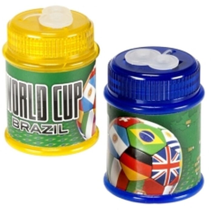 Sacapuntas doble COPA DEL MUNDO BRASIL 1 ud.