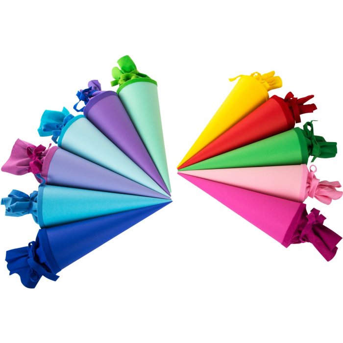 Bolsa escolar Goldbuch de cartón de colores surtidos 35 cm