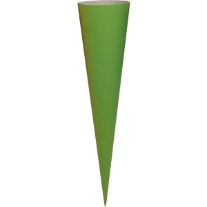 Bolsa de manualidades cono escolar cartón de colores 70 cm surtido