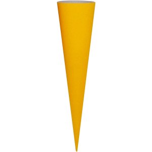 Bolsa de manualidades cono escolar cartón de colores 70 cm surtido