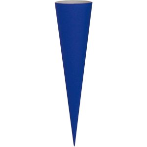 Bolsa de manualidades cono escolar cartón de colores 70 cm surtido