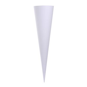 Bolsa de manualidades cono escolar cartón de colores 70 cm surtido