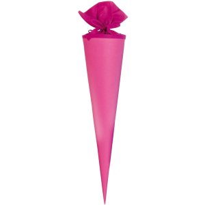 Cono escolar de cartón de color 70 cm surtido