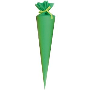 Cono escolar de cartón de color 70 cm surtido
