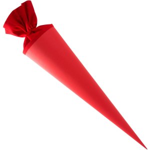 Bolsa escolar Goldbuch Craft de cartón de color rojo 70 cm