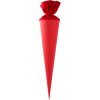 Bolsa escolar Goldbuch Craft de cartón de color rojo 70 cm