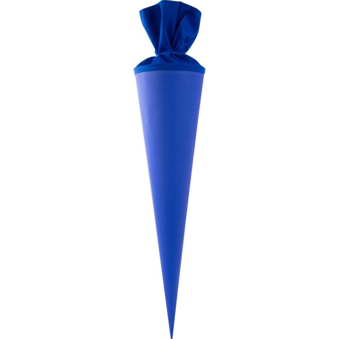 Bolsa escolar Goldbuch azul 70 cm de cartón de colores con fieltro