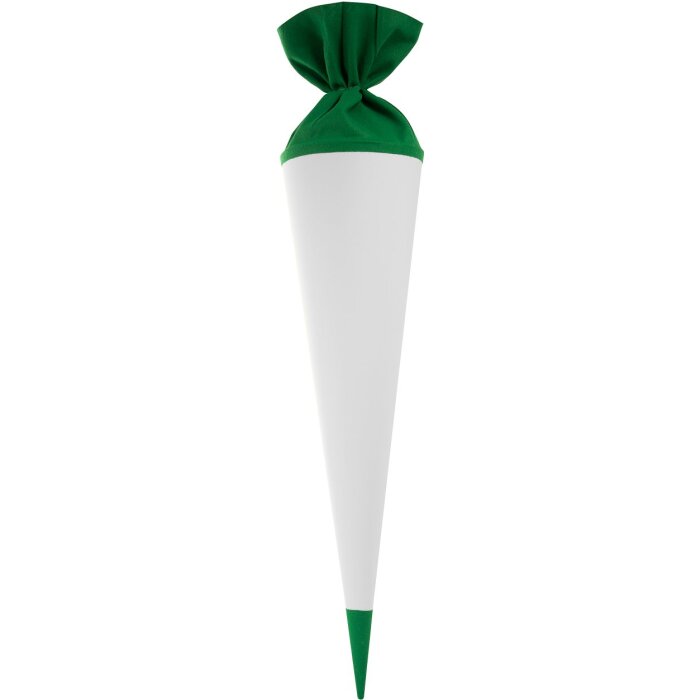 Goldbuch Craft Mochila escolar verde-blanca 70 cm