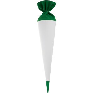 Goldbuch Craft Mochila escolar verde-blanca 70 cm