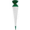 Goldbuch Craft Mochila escolar verde-blanca 70 cm