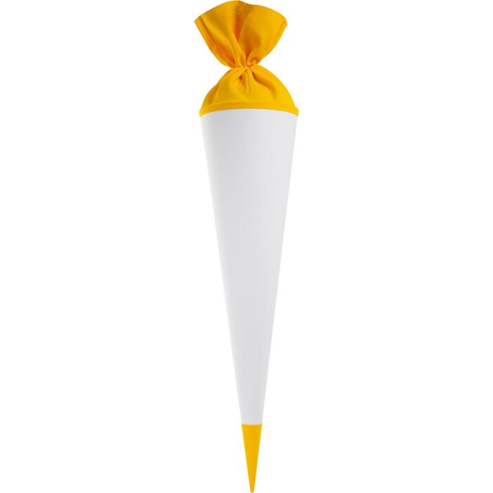 Goldbuch Craft Mochila escolar amarillo-blanco 70 cm